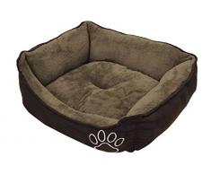 Nobby Komfortbett eckig Classic MERO braun L x B x H: 77 x 61 x 19 cm