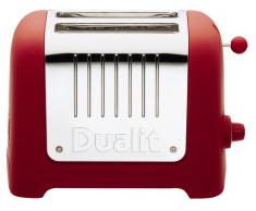 DUALIT Lite 2 Scheiben Toaster Soft Touch rot (red)