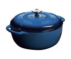 Lodge Dutch Oven emailliert 6 Qt blau