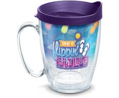 Tervis Thermobecher mit Umschlag und Deckel 16 oz Mug farblos
