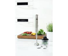 Solis Stabmixer, 4 Aufsätze, Multimesser, Fleisch- und Gemüsemesser, Schlagscheibe, Quirl, Kalte und heiße Speisen, X-Change Mixer