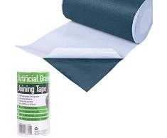 GardenKraft 26600 5 x 15 cm Kunstrasen-Klebeband, Kantenband, selbstklebend, Kunstrasen zusammenkleben, Außenbereich, Rasenband, Kunstgras