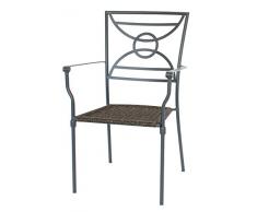 GTH Sessel Avignon 2-er Set, grau