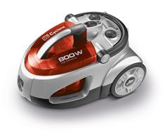 SENCOR SVC 730RD-EUE2 Staubsauger ohne Beutel (800 Watt, ECO Motor) rot