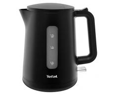 Tefal KO2008 Element Black Wasserkocher (2400 Watt, 1,7 l Wassertank) schwarz