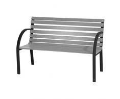 Ldk Garden Gartenbank aus Holz, Grau