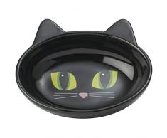 petrageousfrisky Kitty Oval Untertasse, schwarz, 5,3 oz