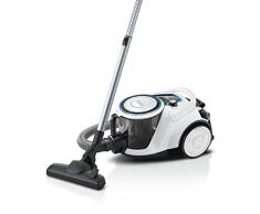 Bosch Hausgeräte BGC41LSIL, Bodenstaubsauger ohne Beutel, weiß
