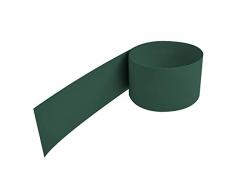 NOOR Zaunblende PP PRO 650 g/m2 Grün I 0,19 x 2,55 m I Der ideale Sichtschutz für Ihren Doppelstabmattenzaun I Sichtschutzstreifen in vielen Farben I Langlebig & Witterungsbeständig