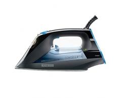 Black+Decker Schwarz BXIR2401E Kompakte Bügelstation, 2400, Kunststoff