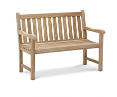 BEST 52315267 Teak-Bank Moretti 120 cm, grau wash