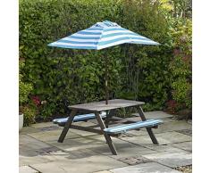 New 2016 Kinder Picknick Tisch mit Sonnenschirm
