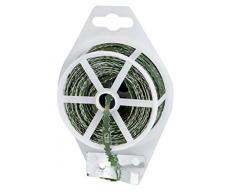 Windhager Universalverbinder Endlos-Universalbinder, Pflanzenbinder, Blumenbinden, Befestigung von Pflanzen, Gartenbinder, 25 m, grün, 06737