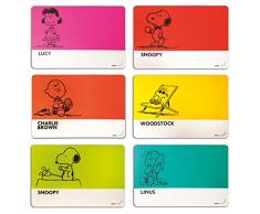 Soul Kitchen Set Tischset 6 UDS. Peanuts mehrfarbig