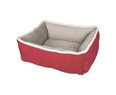 Trixie Xmas Wonderland Hundebett rot/grau 60 × 50 cm