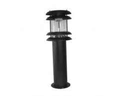 Mauk 1538 Solarlampe LED, 60 cm hoch, schwarz