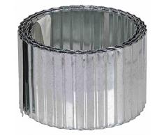 Siena Garden Rasenkante, Stahl, 6mx15cm, silber, 557091