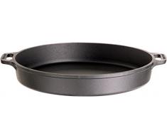 Gusseisenkuss Pfanne aus Gusseisen, Schwarz, Ø 60 cm