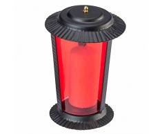 Jansen 61500001 Grablaterne mit Kunststoffeinsatz, Schwarz, 7 x 7 x 24 cm