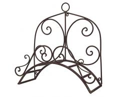 Ambiente Haus Schlauchhalter 36 cm braun