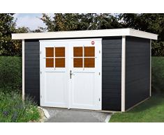 weka Gartenhaus 227 Gr.3, anthrazit, 21 mm