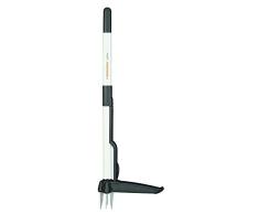Fiskars Unkrautstecher, Länge: 90 cm, Rostfreie Stahl-Arme/Kunststoffgriff, braun/Weiß, Light, 1020127