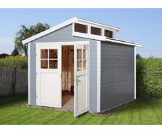 weka Gartenhaus 226 Gr.2, grau, 21 mm