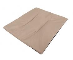 HobbyDog R6 PUBBEZ5 Kissen Für Hundezwinger Größe R6-78 X 68 cm Beige Codura Bett Betten Hundematte, XXL, Beige, 600 g