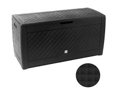Prosper Plast mbb310-s433 119 x 48 x 60 cm Boxe Brick Garten Container – Anthrazit