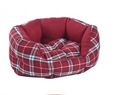 SLEE P HEAD Mini Bett, rot Tartan