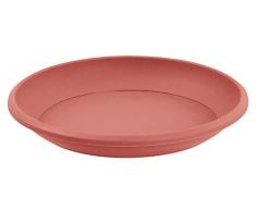 EDA Plastiques Cancun Untertasse, rund, Capucine