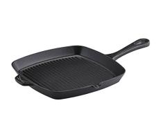 Rösle 13505 Grillpfanne Sansibar, schwarz, 27 x 27 cm