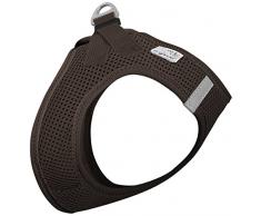 curli Geschirr Vest Air-Mesh, braun, 2XS