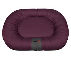 HobbyDog XLPOCBOR1 Hundebett Hundesofa Hundekorb Tierbett Comfort, XL, 78 x 100 cm, weinrot