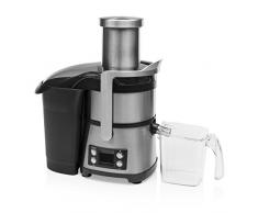 Princess Edelstahl Entsafter – mit 6 Leistungsstufen/ digitalem Display und großem Fülltrichter, 203041