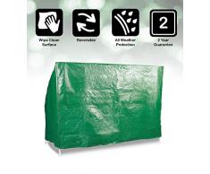 Bosmere P305 Protector Plus 3 Sitz Hängematte, wendbar, Grün/Schwarz