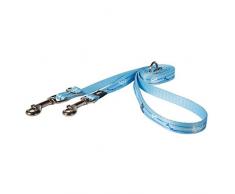 Rogz HLM200-Y Pupz YoYo Leine/Yip Puppy, XS, hellblau