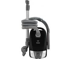 Miele Compact C2 Parquet EcoLine Bodenstaubsauger (mit Beutel, EEK A+, 3, 5 Liter Staubbbeutelvolumen, 550 Watt, 11 m Aktionsradius, inkl. flexibler und bodenschonender Parkettbürste) schwarz