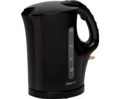 Clatronic WK 3462 Wasserkocher, 1,0 L, Edelstahlheizelement, 2 außenliegende Wasserstandsanzeigen