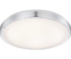 S`Luce LED Deckenleuchte Robyn chrom 30 x 30 x 9 cm