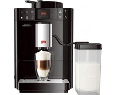Melitta Caffeo Varianza CSP F570-102, Kaffeevollautomat mit Milchbehälter, One Touch Funktion, Schwarz
