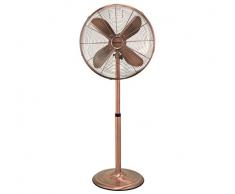 BEPER VE.111 Standventilator Retro, 50 W, weiß/schwarz, 45 cm