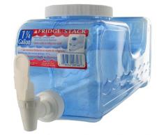 Arrow Home Products 00744 Slimline Beverage Container, 2.5-gallon, Clear Regal für den Kühlschrank 5-Quart durchsichtig