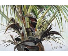 Caroline s Treasures jmk1130plmt Top Palm Baum Stoff Tisch-Sets, multicolor