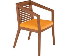 Tramontina 13812/332 Gartenstuhl Bahia Armchair aus Jatoba FSC, edelholz