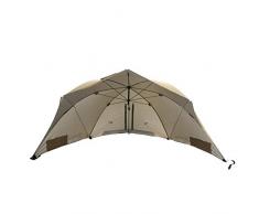 Homecall Strandschirm mit Fenster und Windschutz - (Khaki)