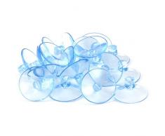 Idena 8522040 Saugnapfhalter fÃ¼r Lichterketten Saugnapf Weihnachtsdeko Plastik 8 x 11.6 x 4.8 cm, Transparent