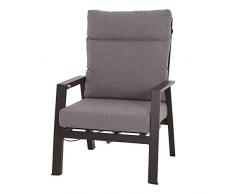 Siena Garden Valencia Loungesessel, anthrazit