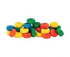 Parrot Essentials 720023 Farbunterricht Holz Papagei Trainings Spielzeug, Klein, S, 150 g