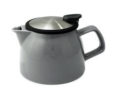 Forlife Keramik-Teekanne mit Teesieb, 470 ml 16 oz. grau